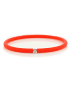 Můj První Diamant Stříbrný - reflexně oranžový náramek