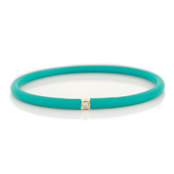 Můj První Diamant Zlatý - tyrkysový náramek