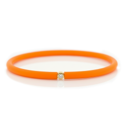 Můj První Diamant Zlatý - oranžový náramek